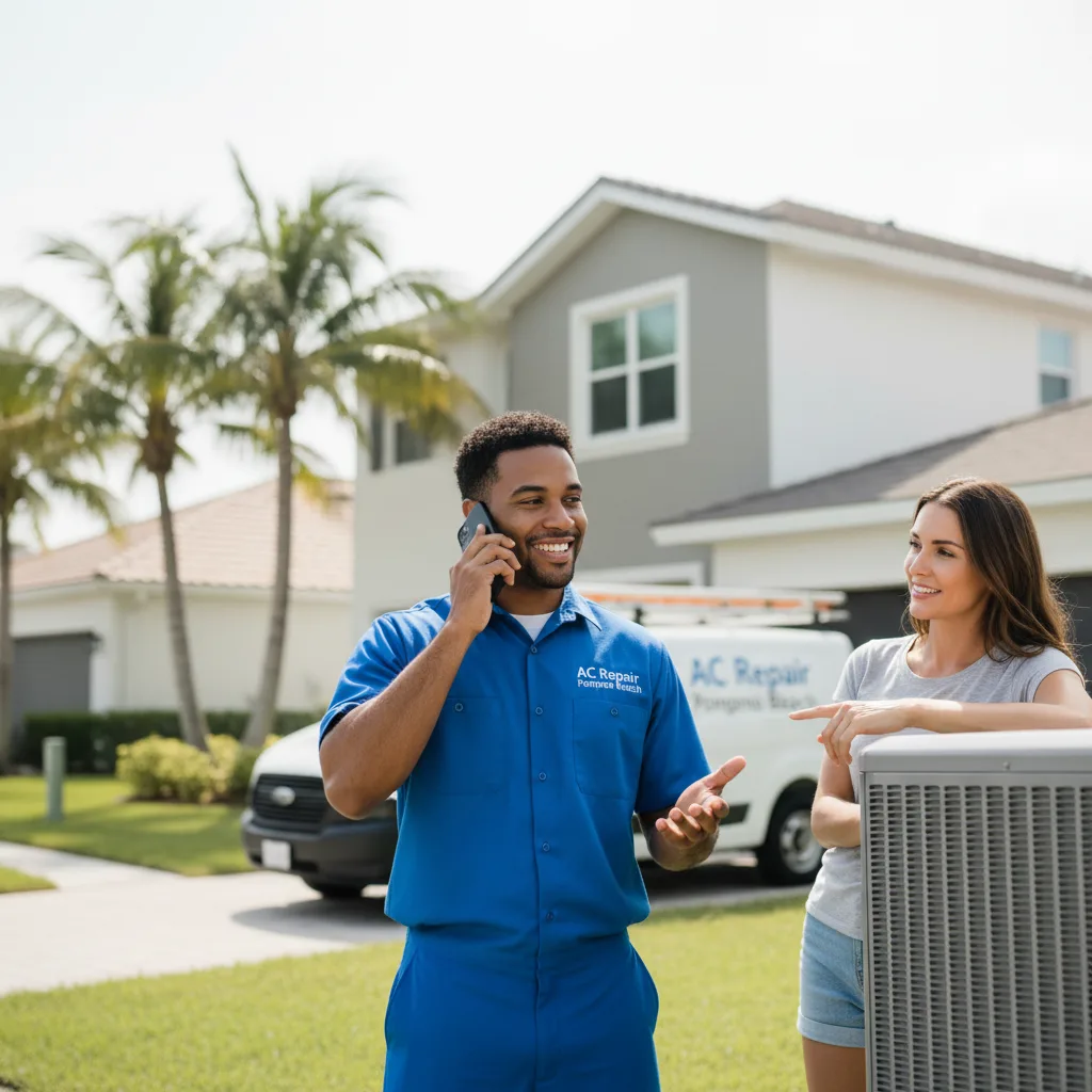 AC Repair Pompano Beach customer support in Arnolds Park